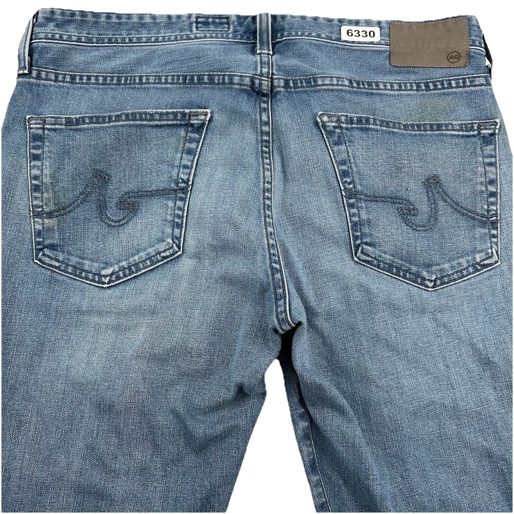 VTG Adriano Goldschmied The Matchbox Slim Jeans 34x34 Blue Light Wash Straight
